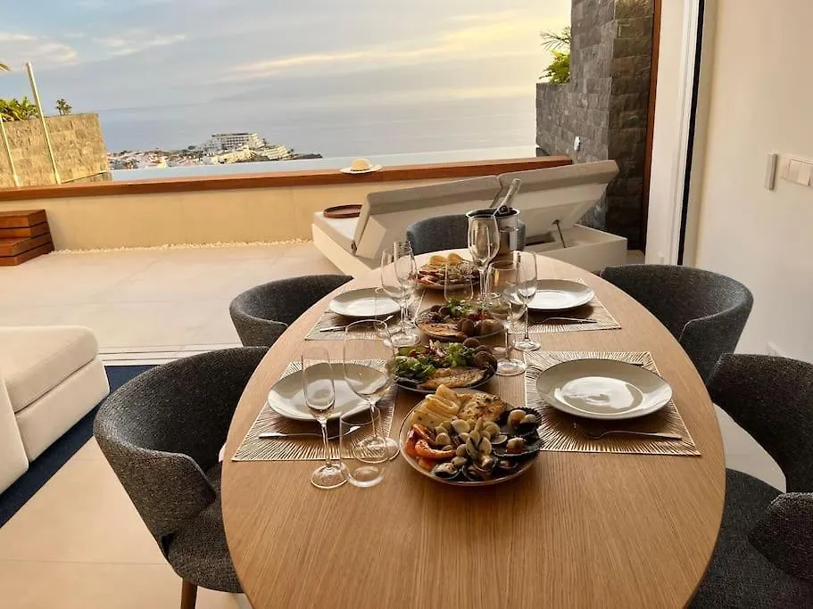 Luxury Triplex + Pool, Jacuzzi - Sissipark Azul Apartman Acantilado de los Gigantes
